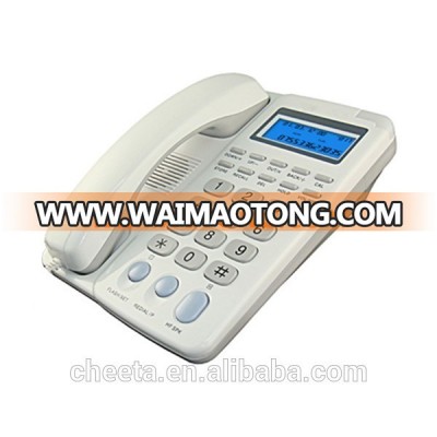 Telephone unit with caller id oriental caller id corded landline telephone