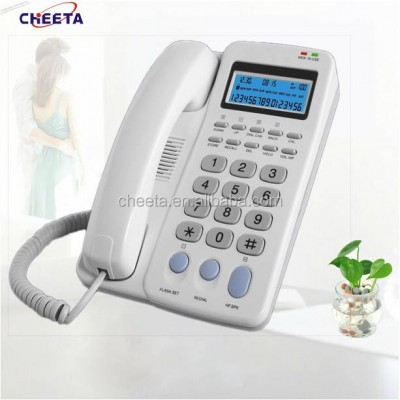 Best Selling Land Line Telephone Caller Id Phone Cheap